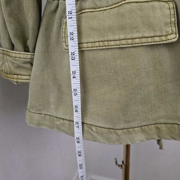 FREE PEOPLE Custom Designed Sieze The Day Army Jacket - Picture 10 of 16